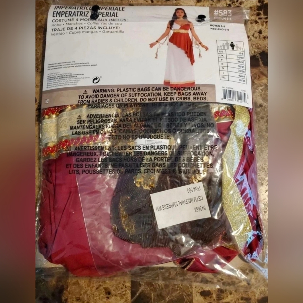 Imperial Empress Adult Costume Medium - Picture 2 of 3